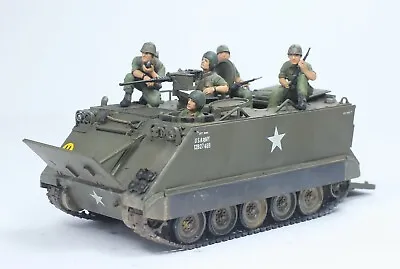 PreOrder M113 APC - 05 Crews + Interior Details Vietnam War 1:35 Pro Built Model • $345
