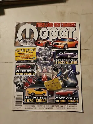 Vintage Mopar Collectors Guide Magazine January 2005 • $5.36