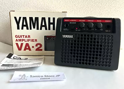 YAMAHA Portable Guitar Amplifier Amp Model Va-2 Tested Rare Vintage From Japan • £80.89