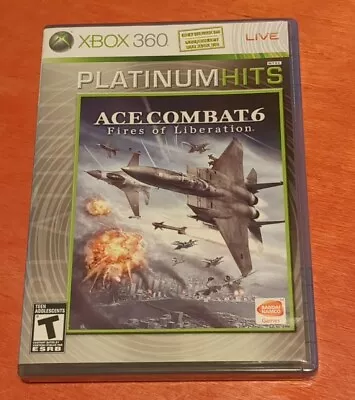 Ace Combat 6 Fires Of Liberation Microsoft Xbox 360 Namco Bandai Games • $19