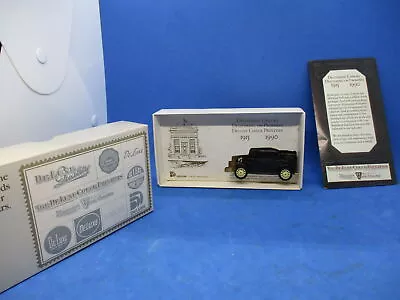 Vintage 1990 Ertl First Deluxe Check Printers Die Cast Delivery Truck Orig Box • $11.99