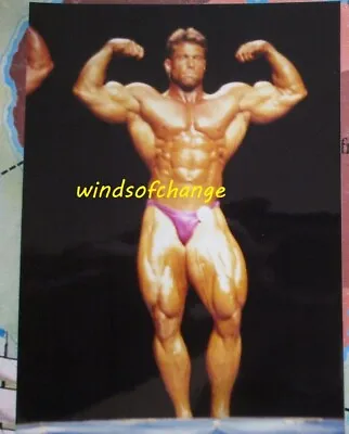 Found Photo Sexy Man Bodybuilding Muscles Flex Tight Underwear Gay Interest Q145 • $6.99