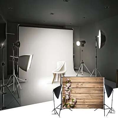 3x5 5X7FT Vinyl Studio Muslin Photography Backdrop Photo Stand Background Props • $15.25