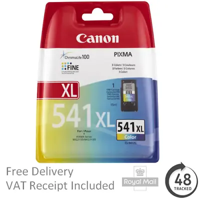 £25.95 • Buy Original Canon PG540 / PG-540XL & CL541 / CL541-XL Ink Cartridges - PIXMA MG3150