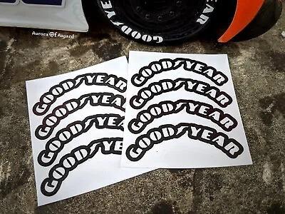 1/10 RC TT01 MAN TGS / Buggyra Fat Fox Tyre Sidewall Stickers Decals Tire Tamiya • £4.50