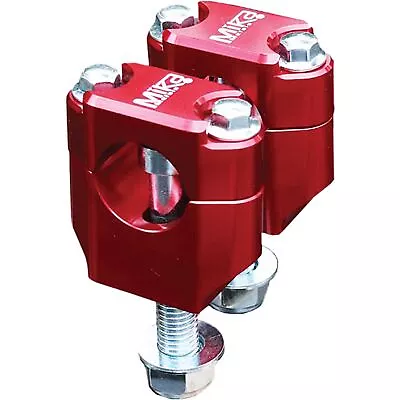 Mika Metals Rubber Mounted Clamps Red 7/8  RED MK-R-78 • $68.14