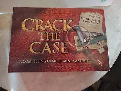 Vintage 1993 Milton Bradley Crack The Case Mystery Detective Game • $0.99