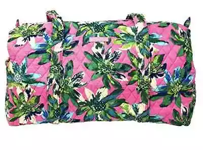 Vera Bradley Small Duffel Gym Travel Luggage Bag Cloth In Tropical Paradise • $59.99