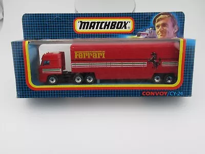Matchbox Convoy CY24 DAF Ferrari Transporter Box Die-Cast Truck NEW • $12.50