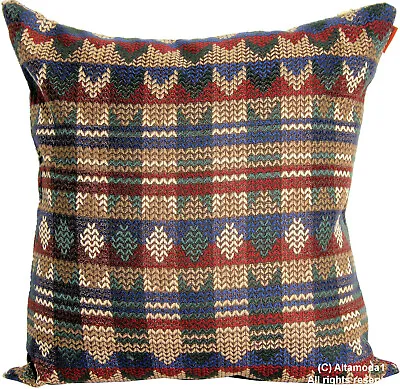 MISSONI HOME UPHOLSTERY CUSHION COVER  50x50cm  OPERATED JACQUARD ADEN T48 • £75