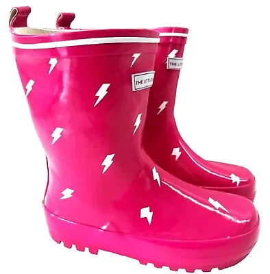 Girls Infants Waterproof Kids Boys Rain Wellies Mcker Wellingtons Splash Boots • £9.95