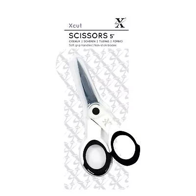 2 Pack Xcut Soft Grip & Non-Stick Precision Scissors 5 XC255202 • £20.42