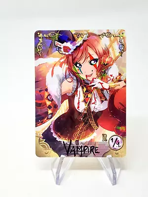 VAMPIRE Token - Altered Goddess Story Waifu CLOWN - Hand Painted With Inks • $7.99