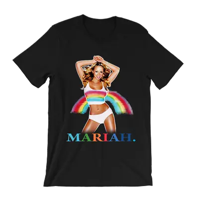 Mariah Carey T-Shirt Rainbow Butterfly Glitter Emotion Always Be My Baby • $26