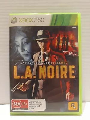 L.A. Noire 3 DISC XBOX 360 GAME Rockstar Games Complete Manual PAL *FREE POST* • $10.50