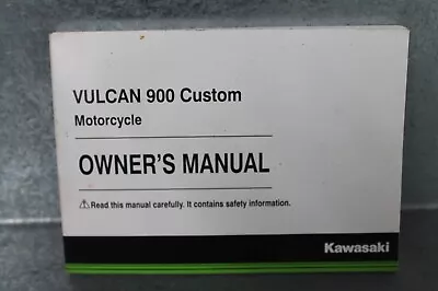 2017 Kawasaki Vulcan 900 Custom Owner Owner's Manual Book Guide 99987-0010 • $26.99