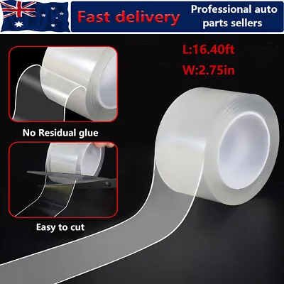 Car Universal Door Sill Transparent Anti-Collision Protection Strip For Holden • $13.29