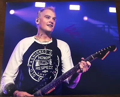 Matthew Matt Skiba Alkaline Trio Blink 182 California Nine Signed 8x10 Photo E1 • $79.99