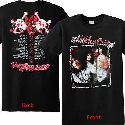 Vintage 1989 Motley Crue Dr Feelgood Tour Concert Rock Band Heavy Metal T-Shirt • $24.99
