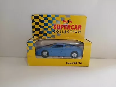 Maisto Super Car Collection Bugatti EB110 New In Box • £14.99