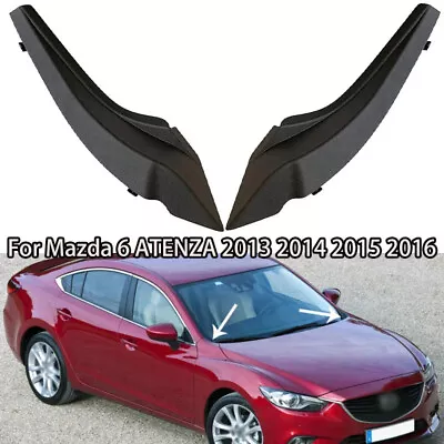 2Pcs For Mazda 6 Atenza 2014-2016 Front Windshield Wrap Corner Trim Left Right • $27.65