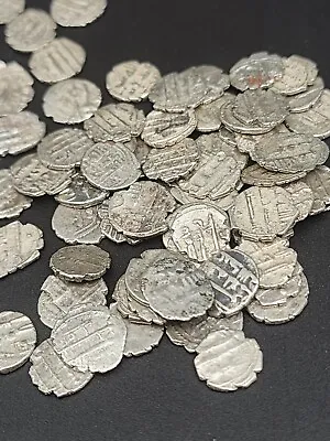 INDIA * AMIRS OF SINDH * Silver Qandhari Dirham / Damma 854-1011 AD (ONE COIN)  • $4.50