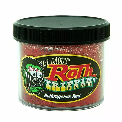 Lil' Daddy Roth Metal Flake Trippin' Rothrageous Red • $18.99