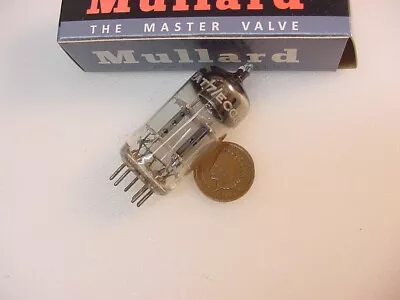 MULLARD BLACKBURN 12AT7 ECC81 TUBE (circa 1960 VF3-series STRONG TESTED!) KM* • $25