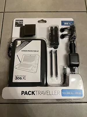 Pack Accessories Nintendo 3DS XL/New 3DS XL Traveller Black Grey • $143.44