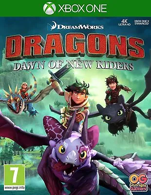 Xbox One Dreamworks Dragons Dawn Of The NEW Riders Game For Kids NEW SEALED • $72.11