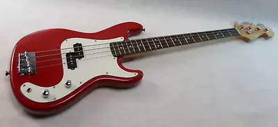 Bass Guitar P Bass SX 4 String Classic Red Precision Full Size Electric Bass • £85