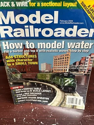 MODEL RAILROADER Magazine-FEBRUARY2009 • $12.99