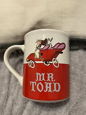 Disney Store Mr Toad Mug The Adventures Of Ichabod And Mr. Toad /NEW BOXED/ • £6.50