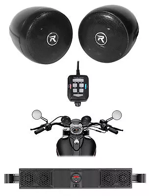 MTX MUDSYS46 4-Speaker Bluetooth Soundbar System+Powersports Handlebar Speakers • $559.90