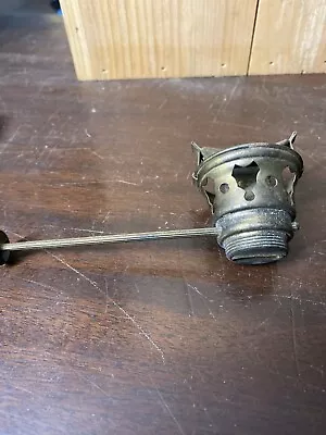 Solid Brass Adlake No. 1 Signal Lantern Burner With Button Thumb Wheel  • $34.95