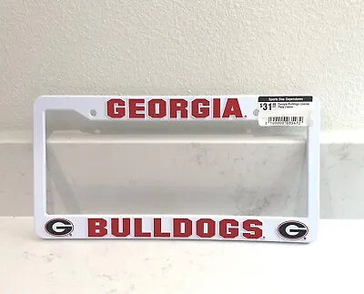 Georgia Bulldogs License Plate Frame • $9.99
