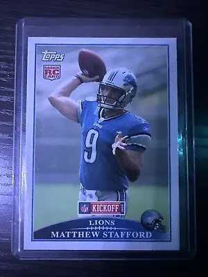 2009 Topps Chrome - Refractor #TC210 Matthew Stafford (RC) • $15