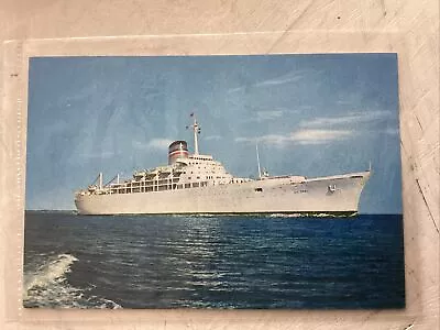 S.A. Vaal Steam Ship Vintage Postcard Unused J.Arthur Dixon Ltd SS 6295 • £1.25