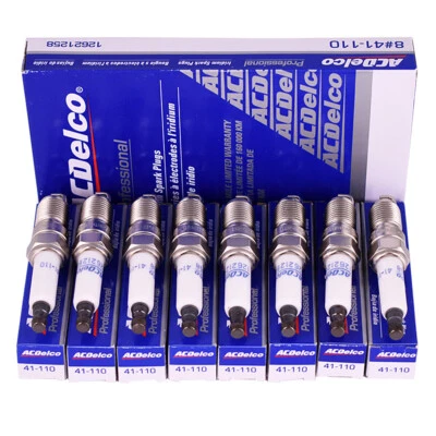$33.55 • Buy 41-110 Spark Plugs For Chevrolet GMC LS1 LS2 LS3 LS6 L99 12621258 5.3 6.0 6.2