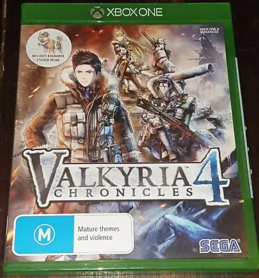 Valkyria Chronicles 4 - Xbox One Game - FREE POST • $11.99