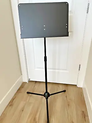 Music Stand Musician's Friend Portable Adjustable Large Shelf • $18