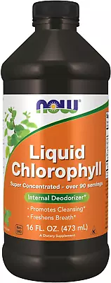Liquid Chlorophyll - Super Concentrated Mint Flavor 16-Ounce - Fast Shipping • $16.99