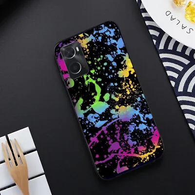 OPPO A38 A78 A58 A94 A57s Case Cover Soft Shockproof Watercolor Painting • $15.20