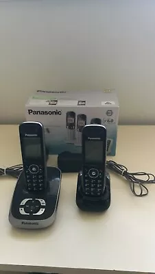 Panasonic KXTGC223ALS Cordless Phone With 2 Handsets • $30