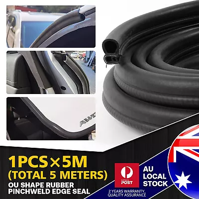 Holden Wagon Weather Strip Seal Commodore VB VC VH VK VL Pinchweld 16.4ft • $36.19