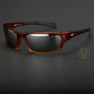Polarized Mens Wrap Around Fashion Sunglasses Fishing Golf Running Sport Glasses • $10.98