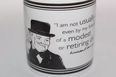 £2.99 • Buy Past Times Bone China Winston Churchill Quote Mug