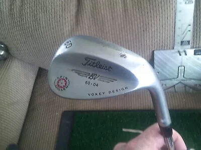 Titleist Vokey 60-04 Spin Milled Wedge..Dynamic Gold Steel..35''. MRH... • $24.95