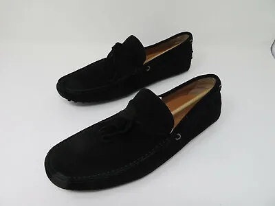 BLACK Used Men's New Republic Mark McNairy WOOSTER 11 Suede Driving Mocs AS IS • $20