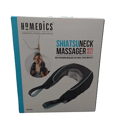 Homedics Shiatsu Neck Massager Heat Rotating Massagers- Variable- 2 Programmes • £9.74